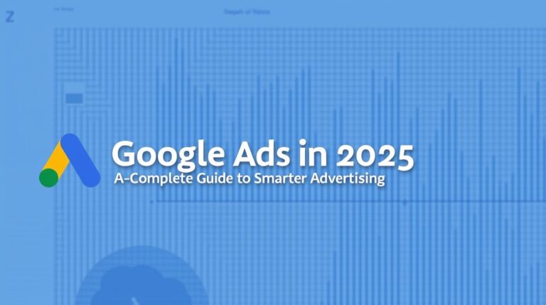 Google Ads dashboard in 2025 showing AI-powered campaign management