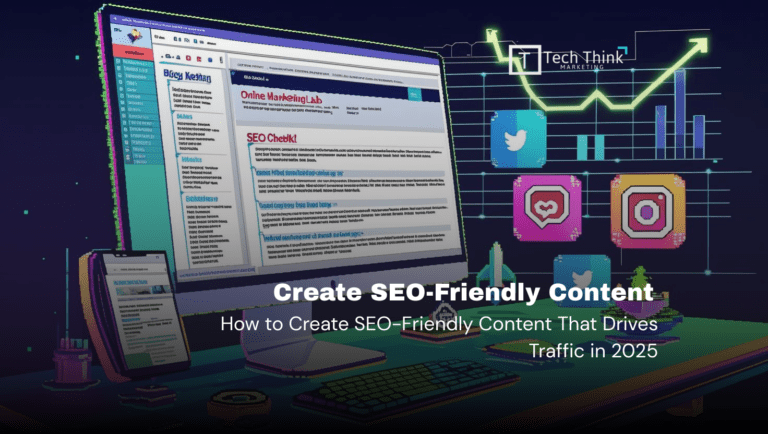 "Creating SEO-friendly content that drives traffic in 2025 with optimized keywords and visuals"