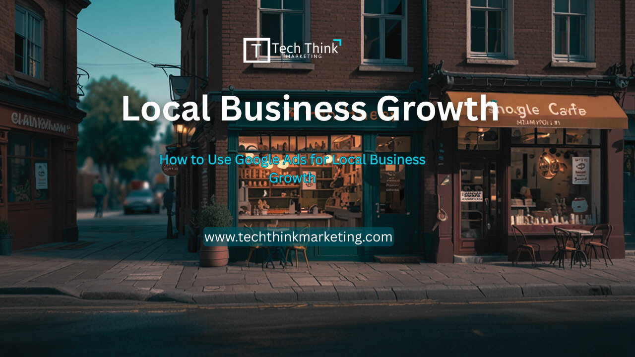 "Google Ads strategy for local business growth by Tech Think Marketing"