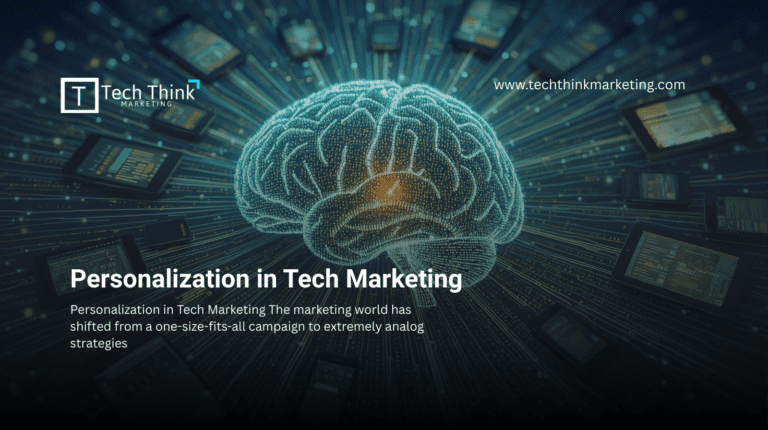 AI-powered personalization in tech marketing