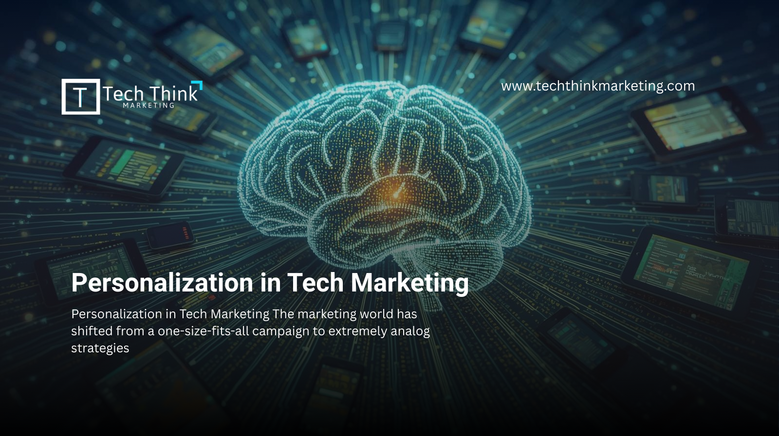 AI-powered personalization in tech marketing